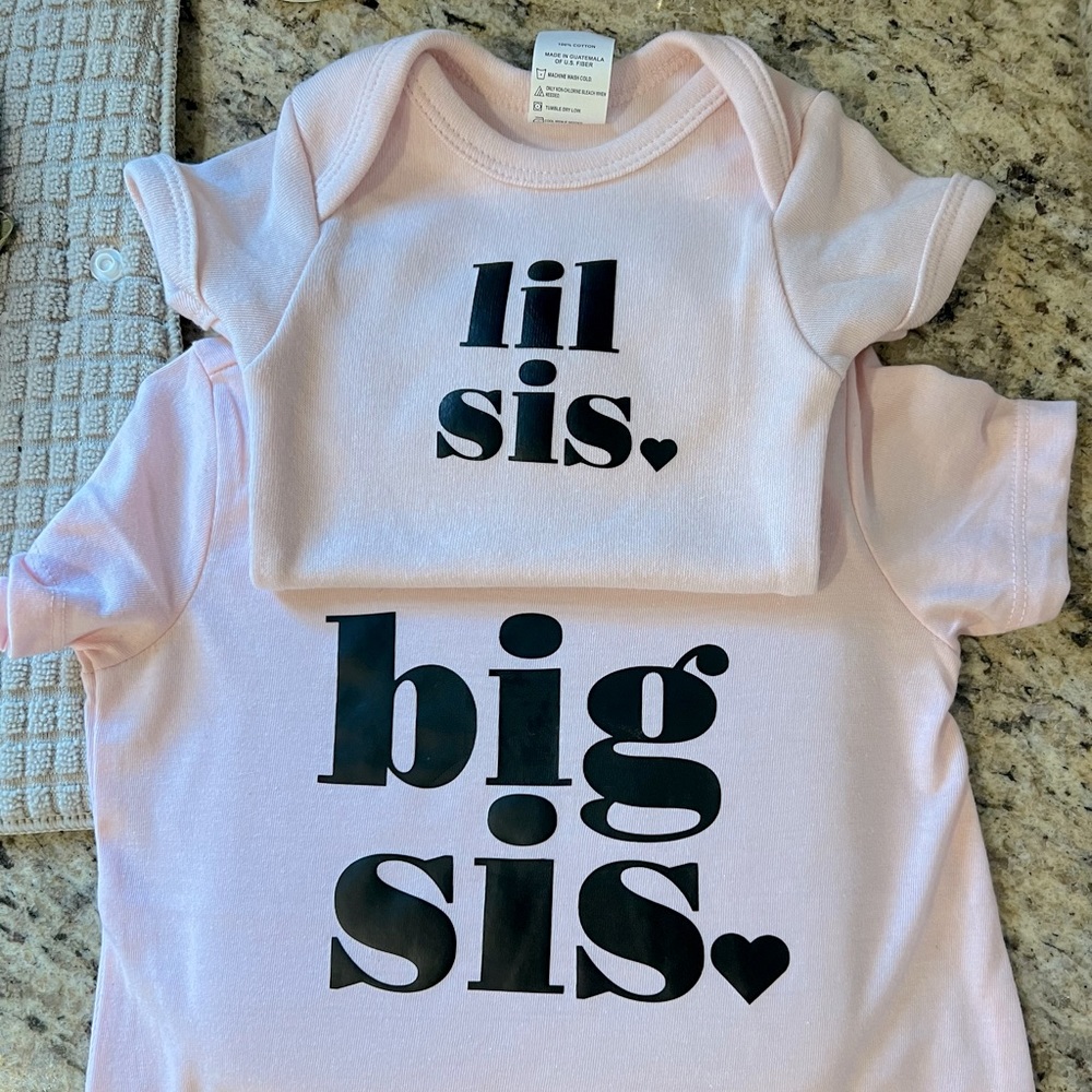 Matching sister tees